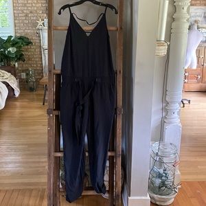FABLETICS BLACK PARKER JUMPSUIT ACTIVE ATHLEISURE SMALL EXCELLENT 6